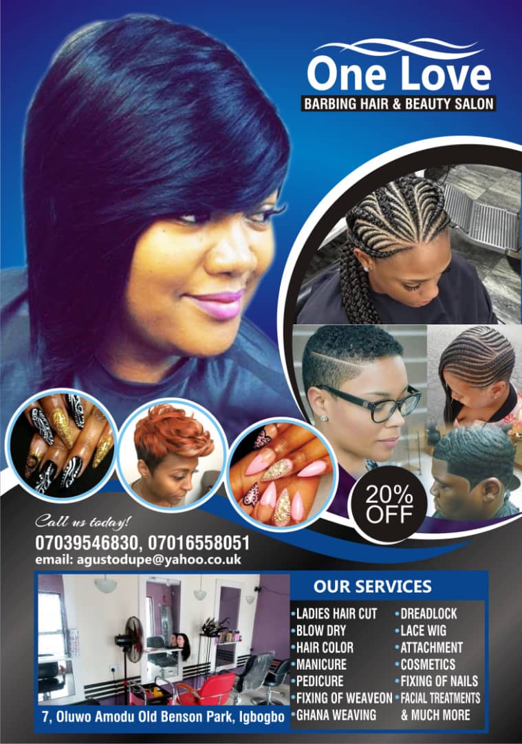One Love Barbing And Hair Salon